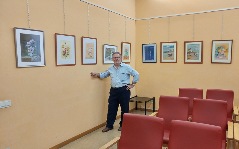 Dibujos al pastel de Alfredo Larrosa